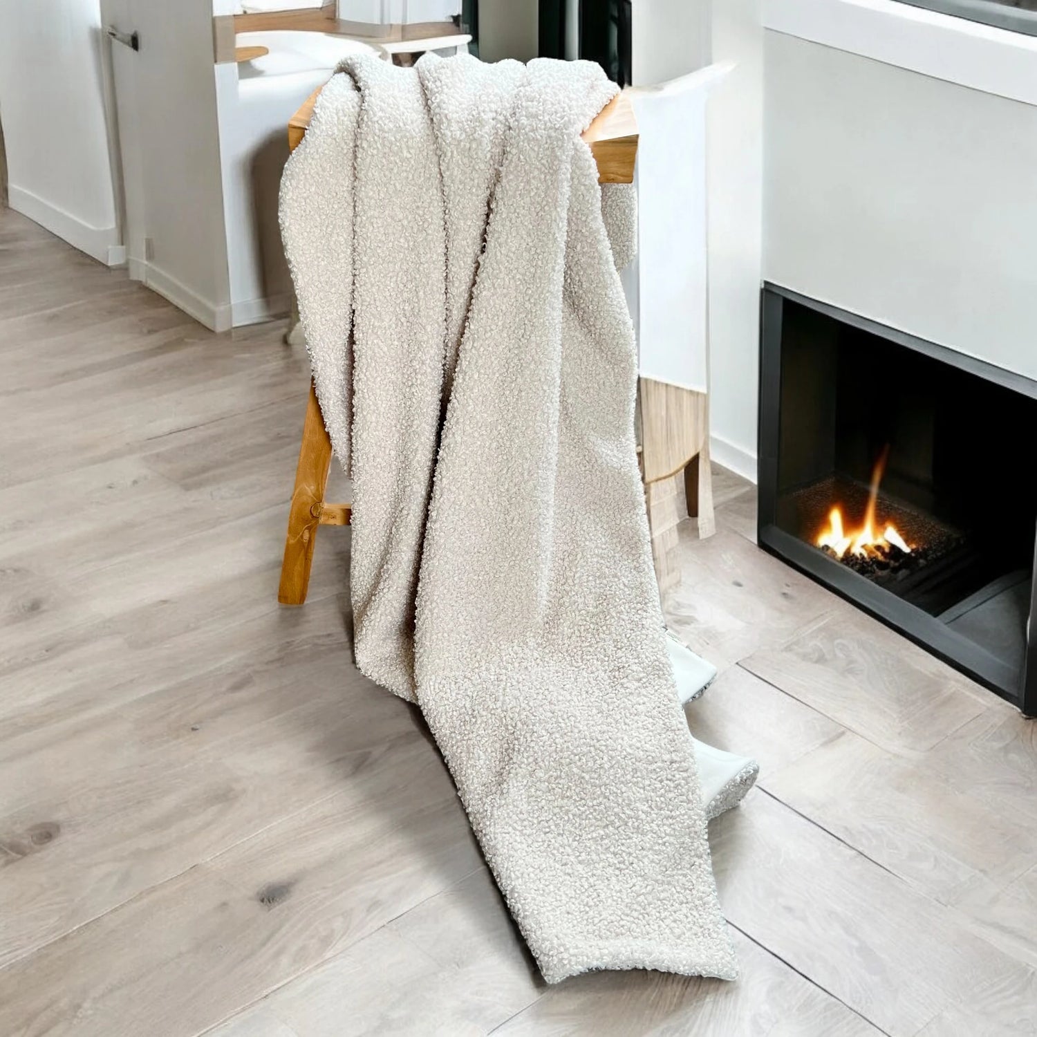 Kuscheldecke Nana | Glamorous Curly Plush Fusion