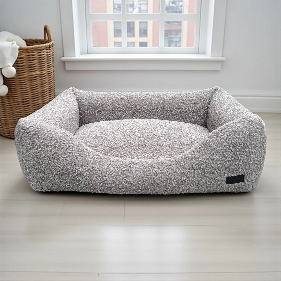 Hundebett Ema | Glamorous Curly Plush