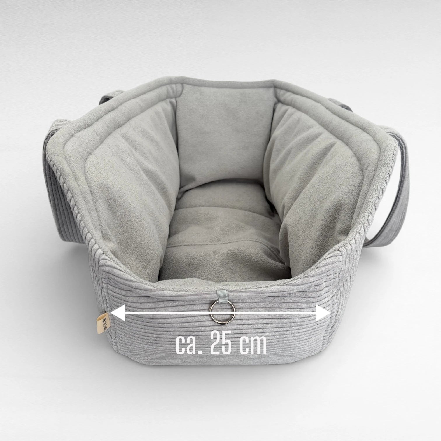 Hundetasche Hiro | bis ca. 9 kg | Hellgrau