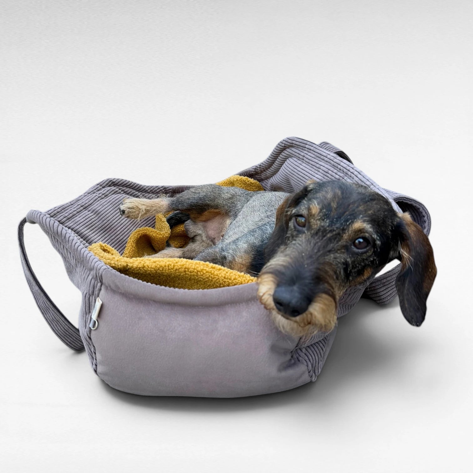 Hundetaschenkörbchen Oki | Taupe | S - L