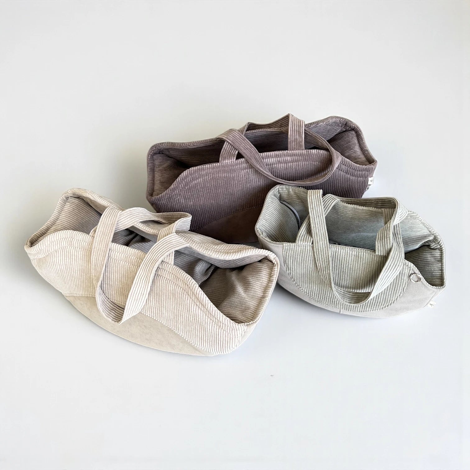 Hundetaschenkörbchen Oki | Taupe | S - L