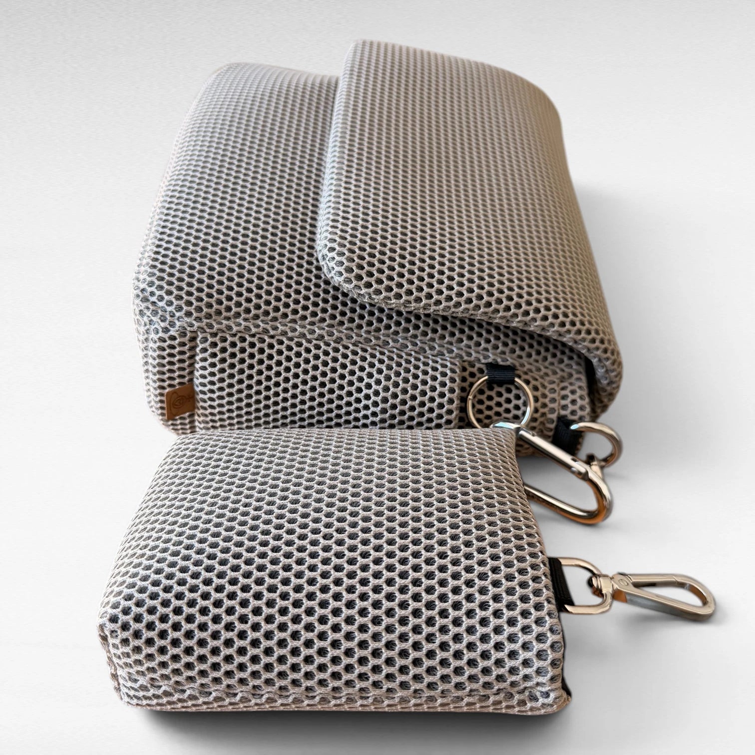 Komfort Gassitaschen Set | Crossbody Tasche Sen + Leckerlibeutel Aki