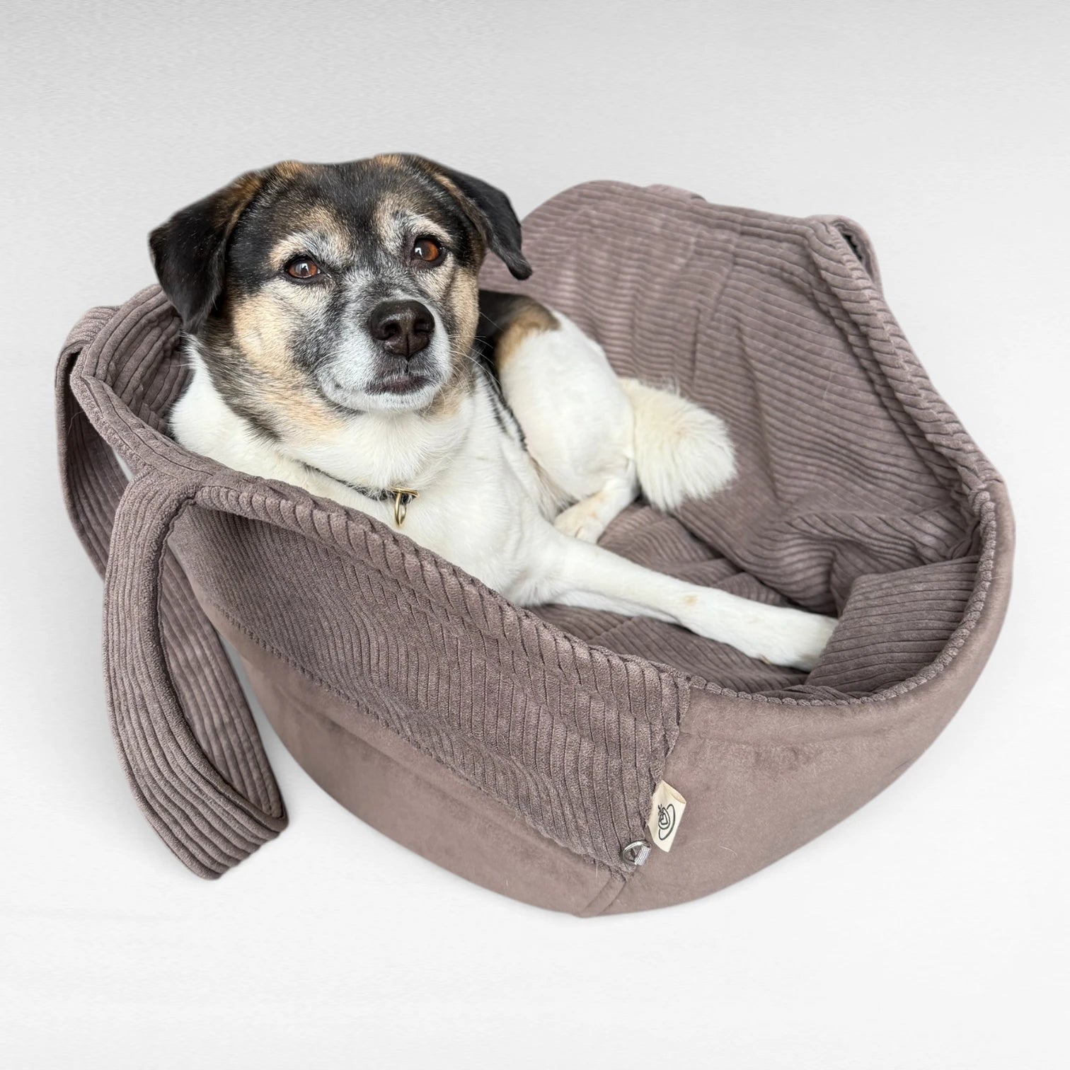 Hundetaschenkörbchen Oki | Taupe | S - L