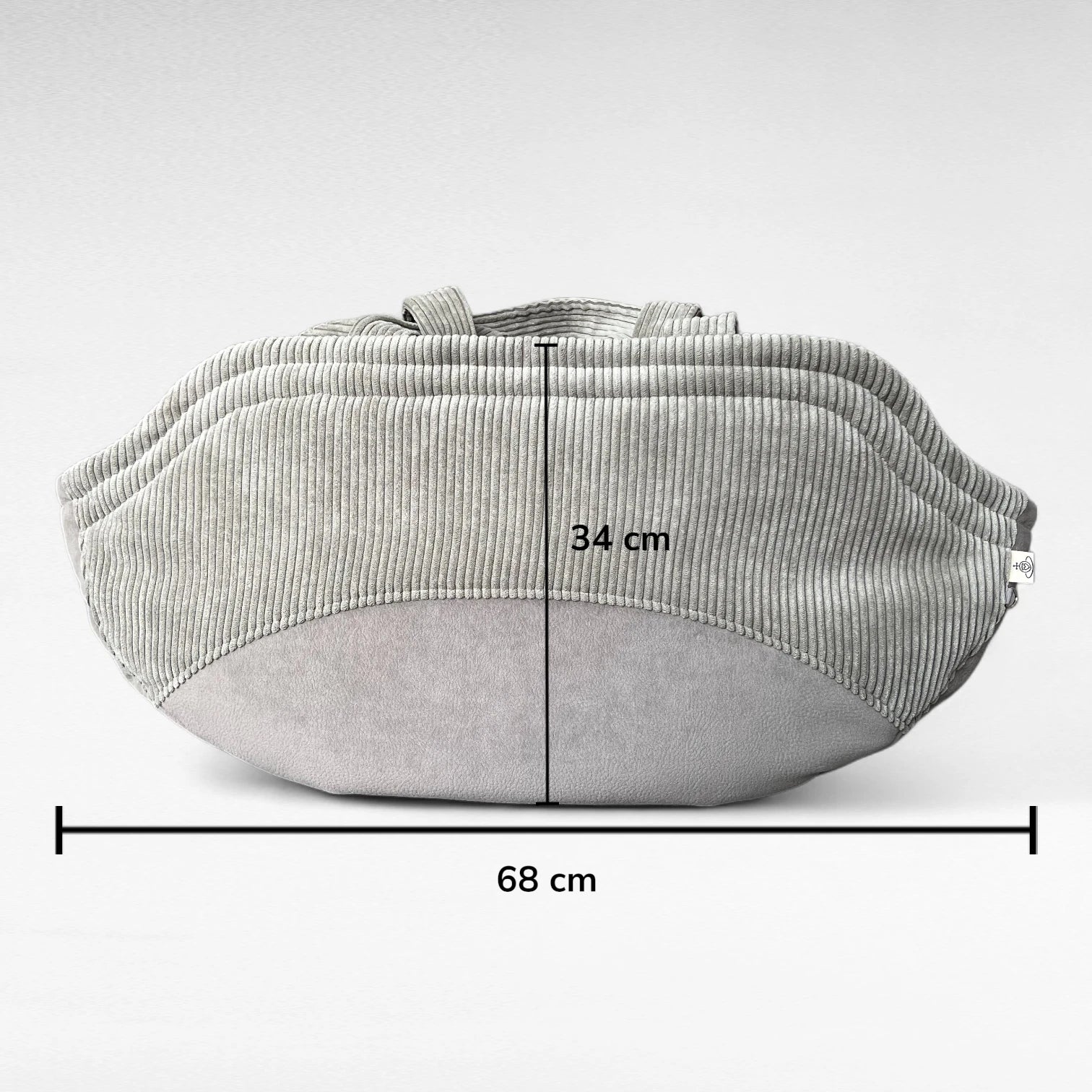 Hundetaschenkörbchen Oki | Taupe | bis ca. 12-15 kg