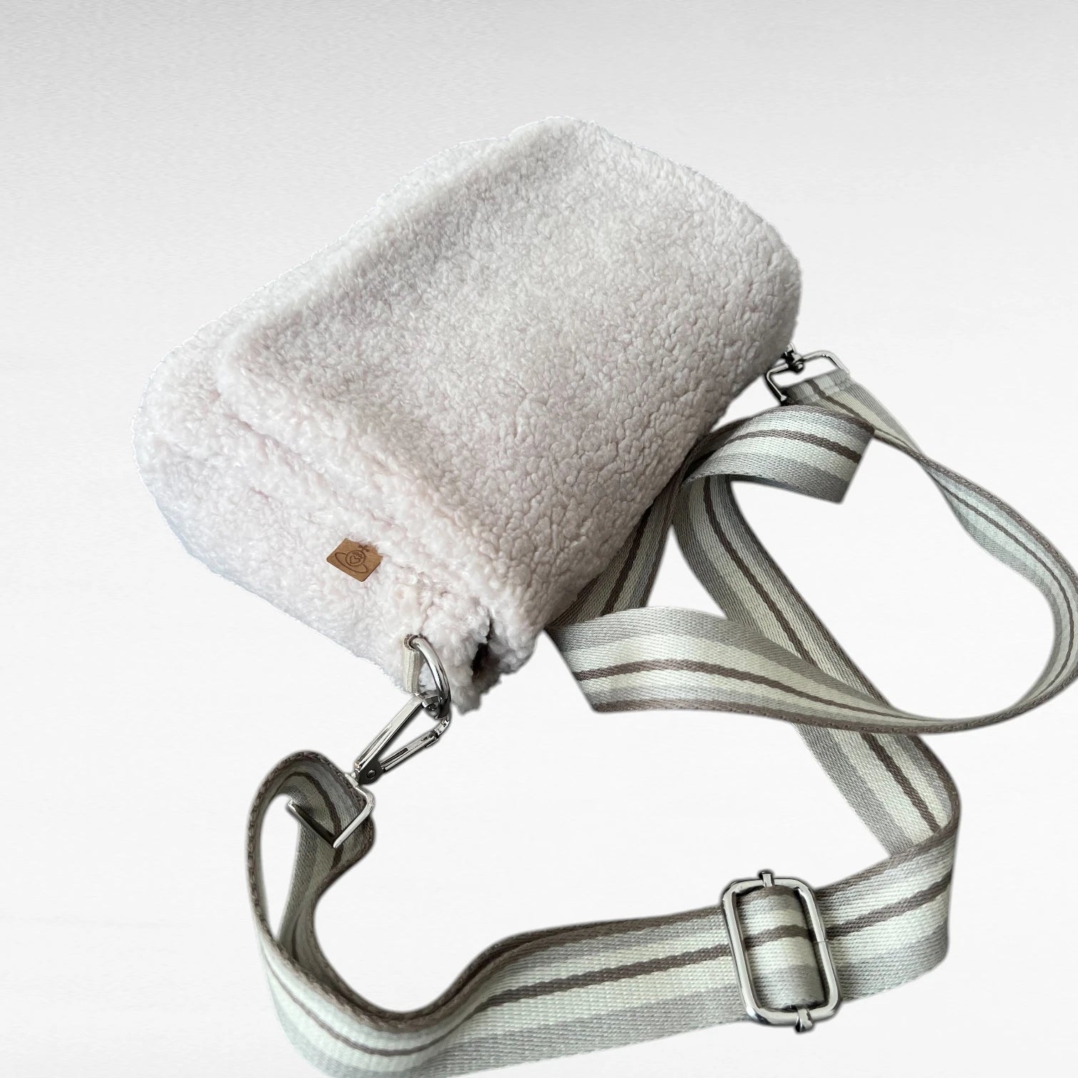 2 in 1 Tasche Miyu | Nordic Teddy | Beige