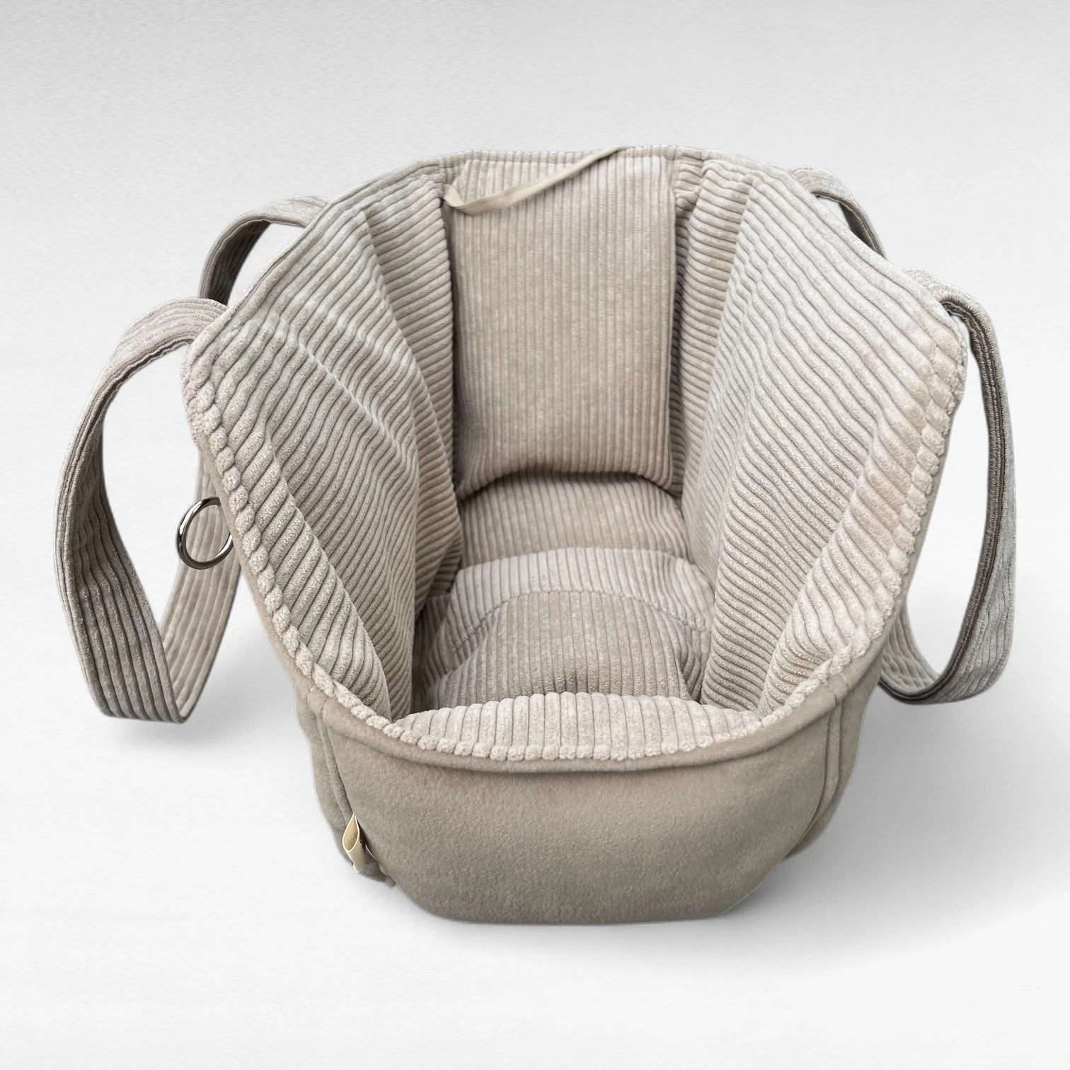 Hundetasche Mika | Hundetragetasche &amp; Körbchen bis 5 kg | Beige
