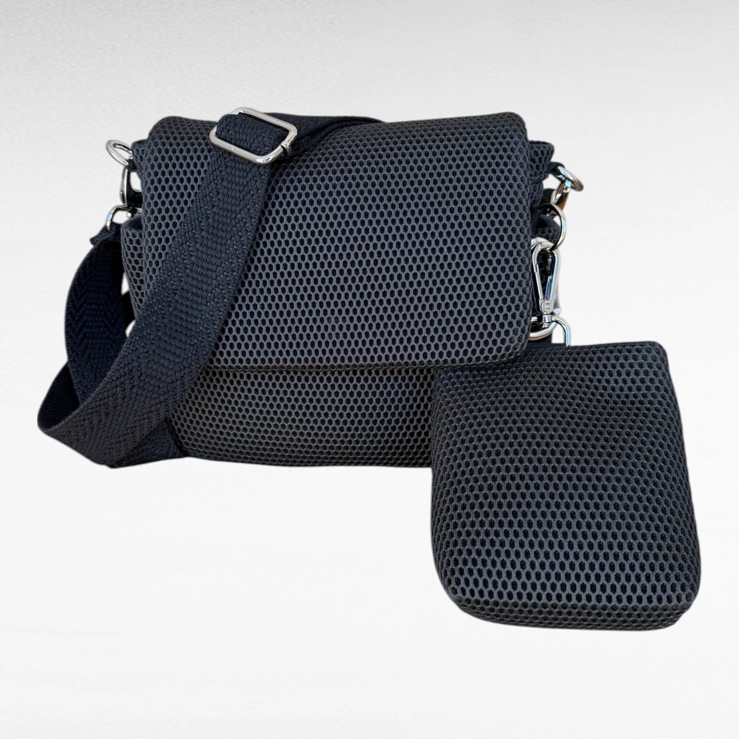 Komfort Gassitaschen Set | Crossbody Tasche Sen + Leckerlibeutel Aki