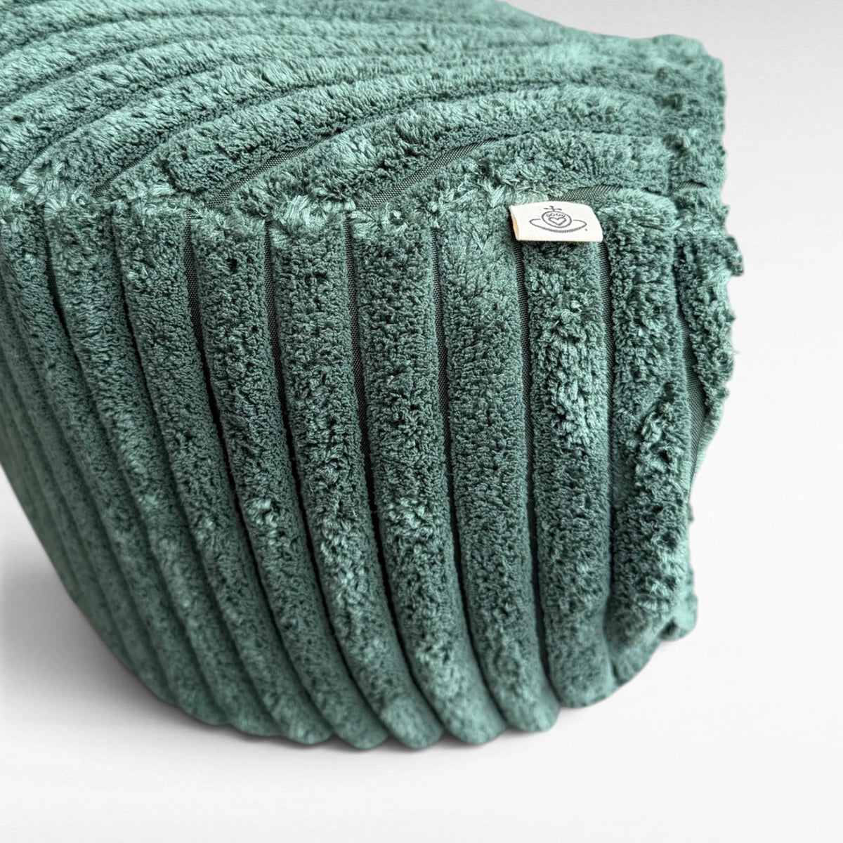 Hundeschlafsack Omo | Soft Maxi Cord | Dunkelgrün