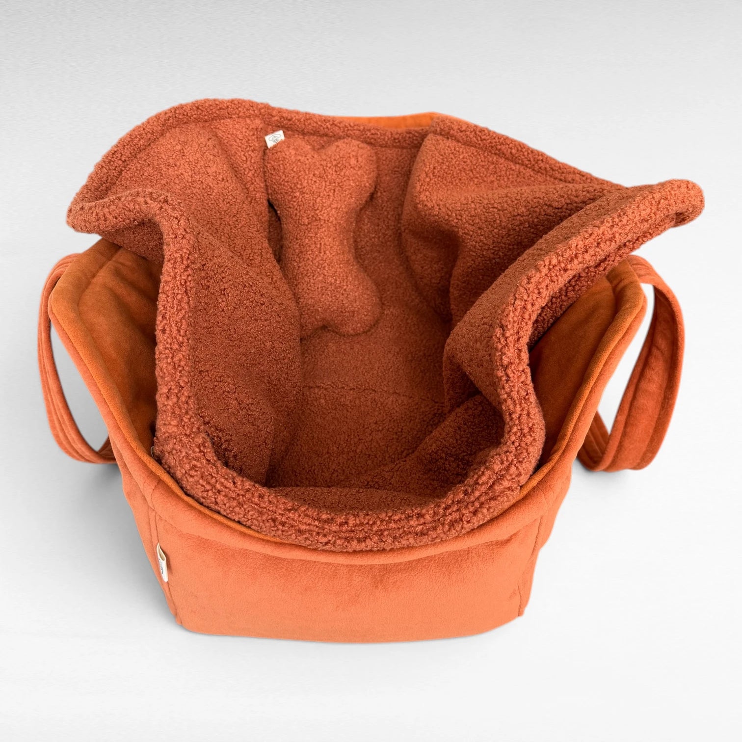 Limitiertes 3-teiliges Hundetaschen Set | Cognac