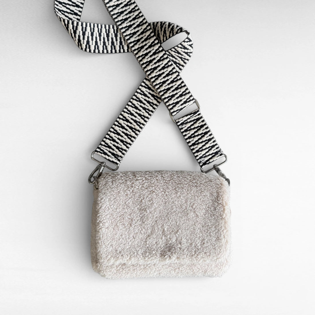 2 in 1 Tasche Miyu | Nordic Teddy | Beige