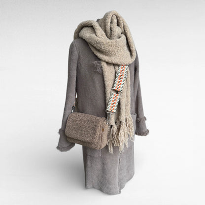 2 in 1 Tasche Miyu | Nordic Teddy | Braun