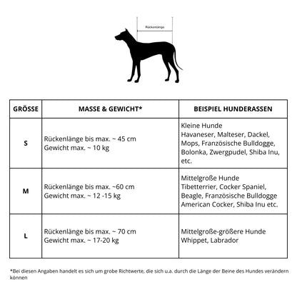 Hundetaschenkörbchen Oki | bis ca. 12-15 kg | Gr. M