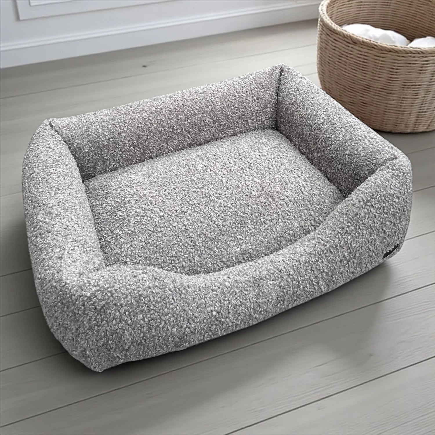 Hundebett Ema | Glamorous Curly Plush