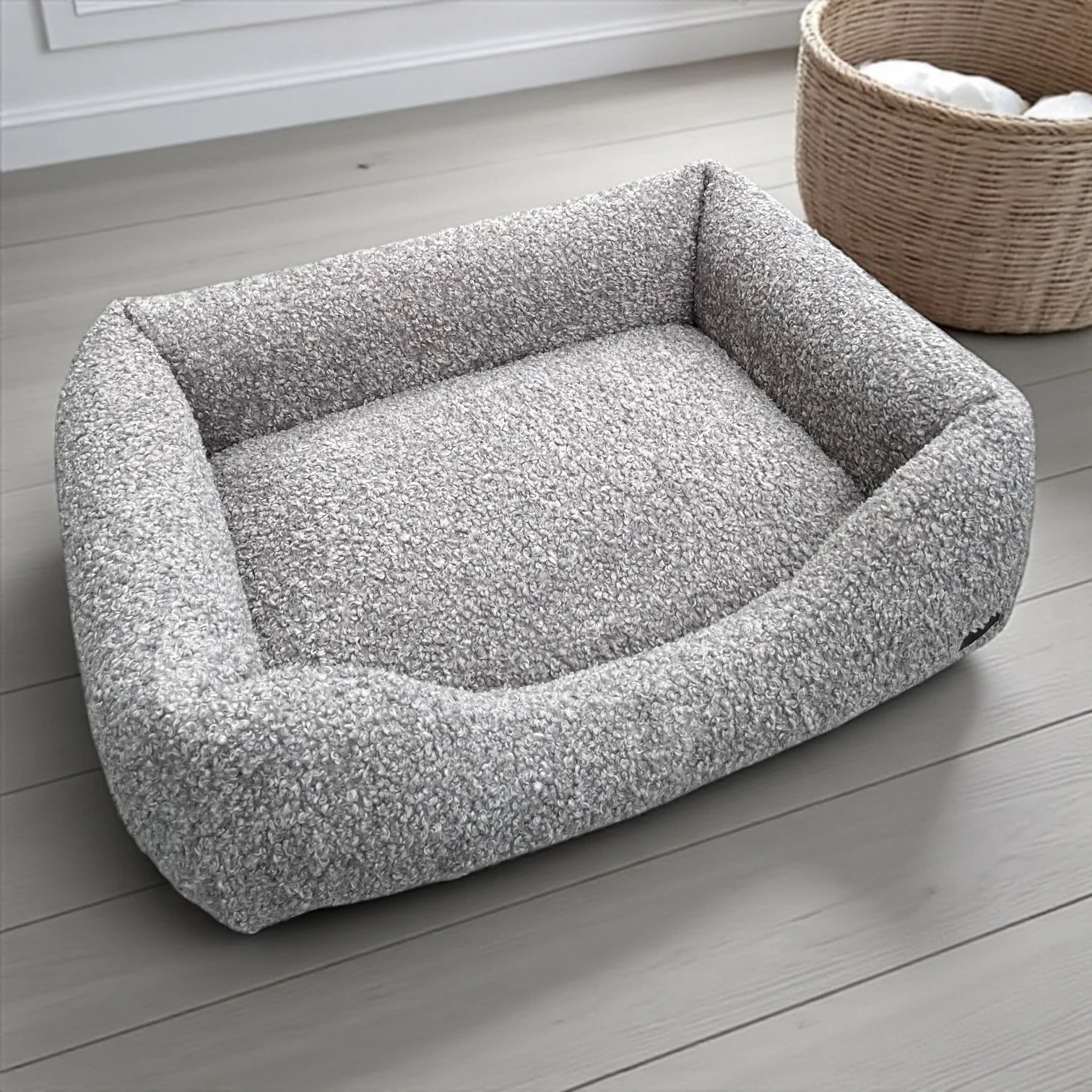 Hundebett Ema | Glamorous Curly Plush
