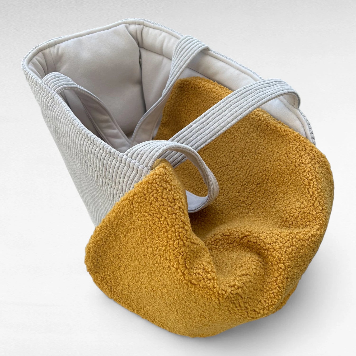 Hundedecke Hina | Cuddly Teddy | Safran