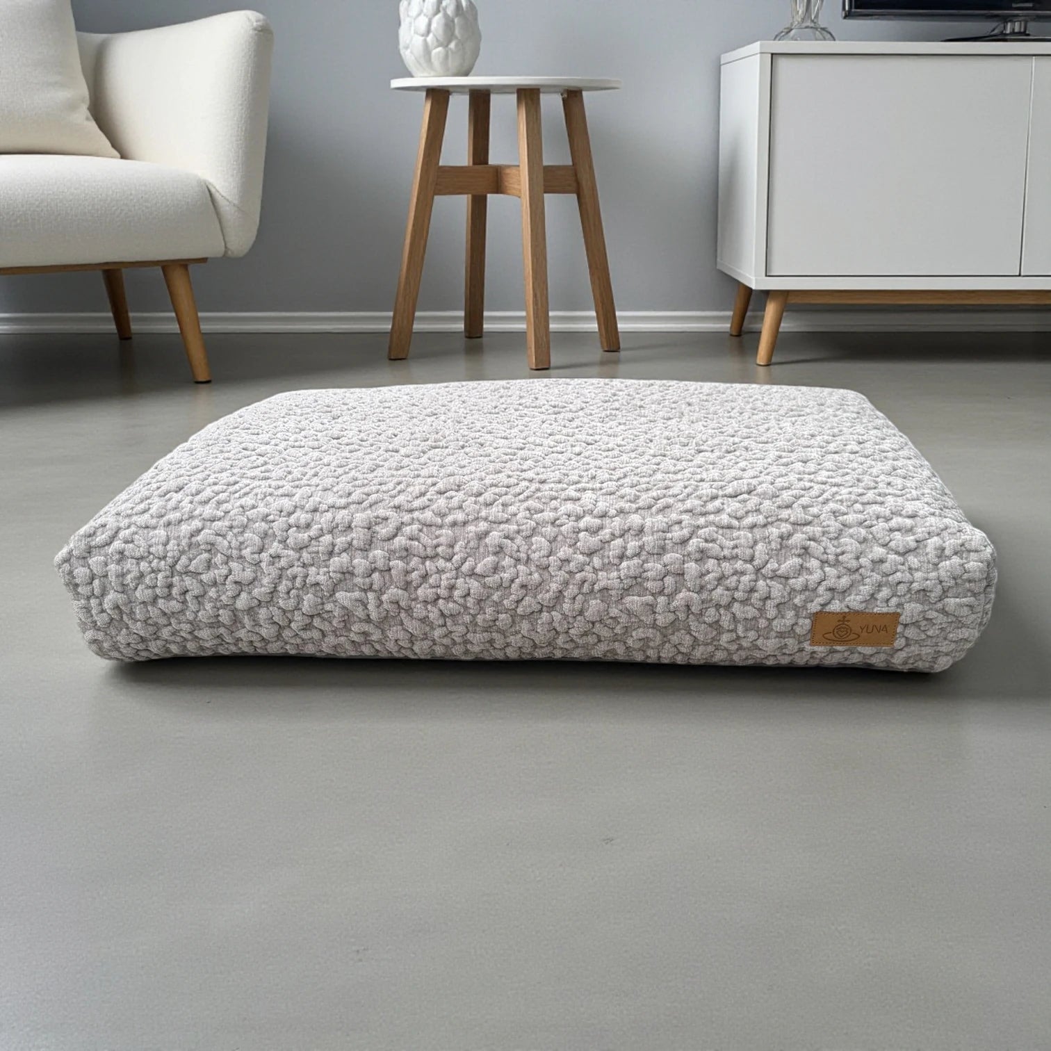 Design Hundekissen Sui | Leopard Quilt Chenille