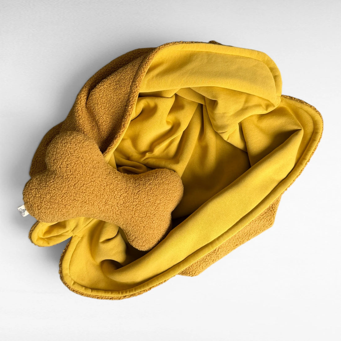 Set | Hundeschlafsack + Knochenkissen | 90 x 70 cm