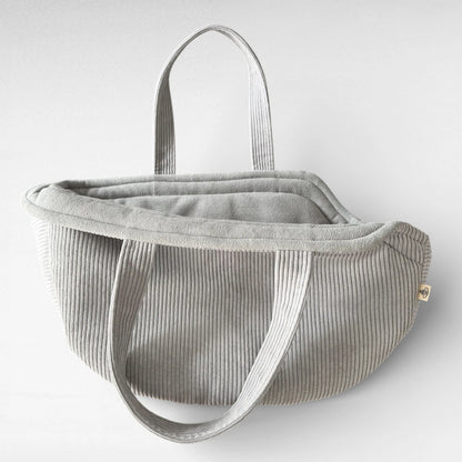 Hundetasche Hiro | bis ca. 9 kg | Hellgrau