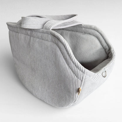 Hundetasche Hiro | bis ca. 9 kg | Hellgrau