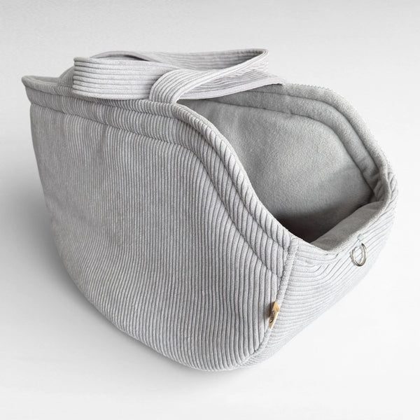 Hundetasche Hiro | bis ca. 9 kg | Hellgrau