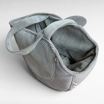 Hundetasche Mika | Hundetragetasche &amp; Körbchen bis 5 kg | Light Oliv