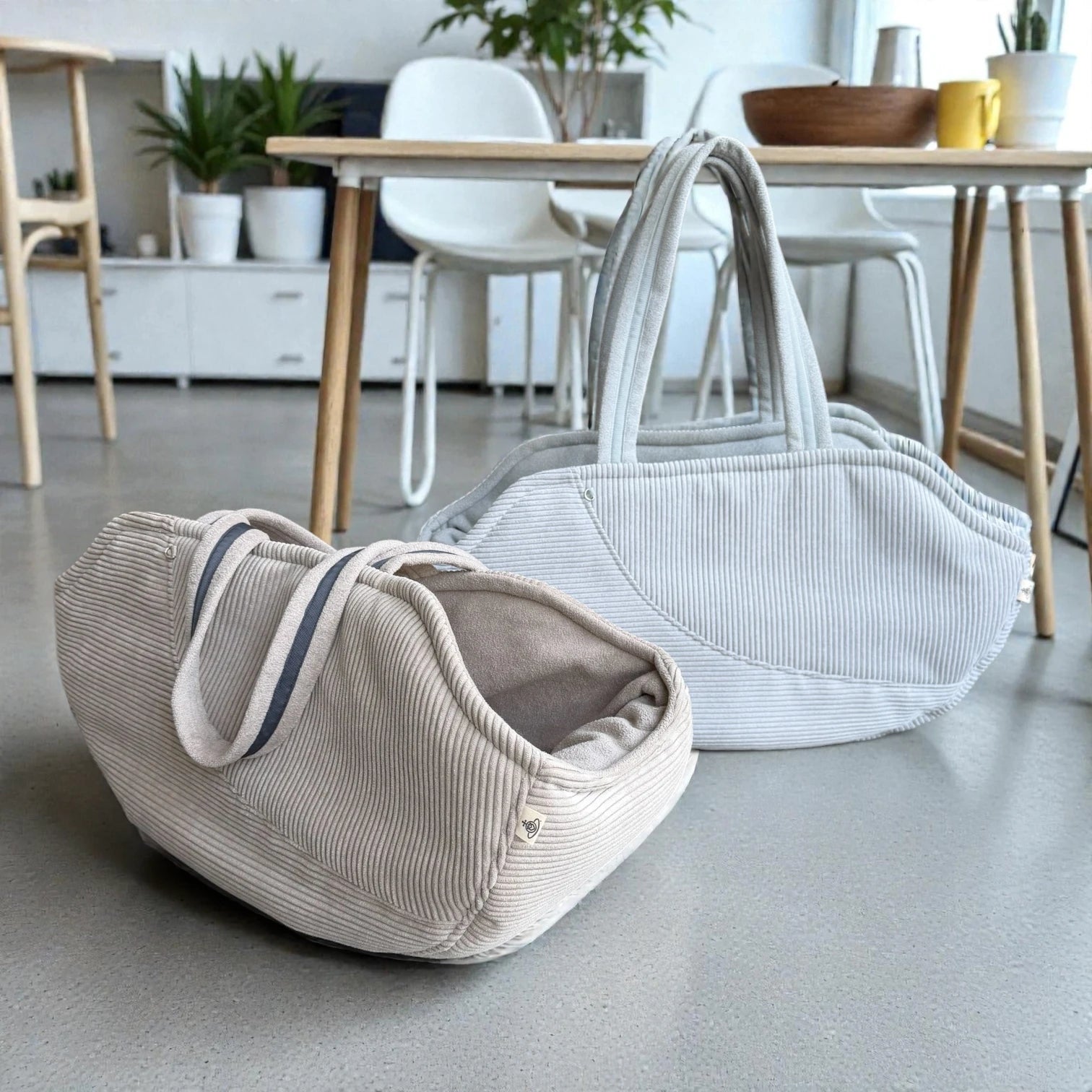 Hundetaschenkörbchen Oka | Beige | Sommer Edition