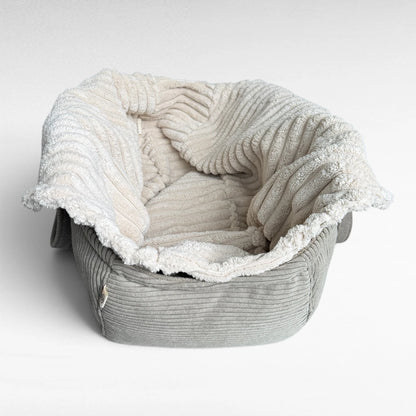 Hundeschlafsack Omo | Soft Maxi Cord | Beige