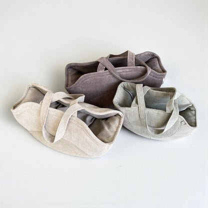 Hundetaschenkörbchen Oki | Taupe