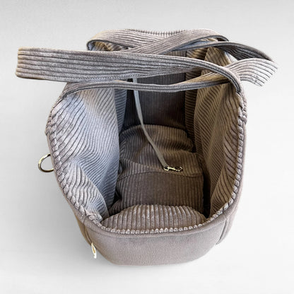 Hundetasche Mika | Cozy Carrier bis 5 kg | Taupe