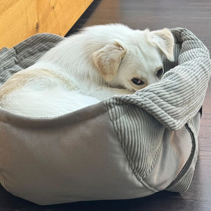 Hundetaschenkörbchen Oki | Taupe