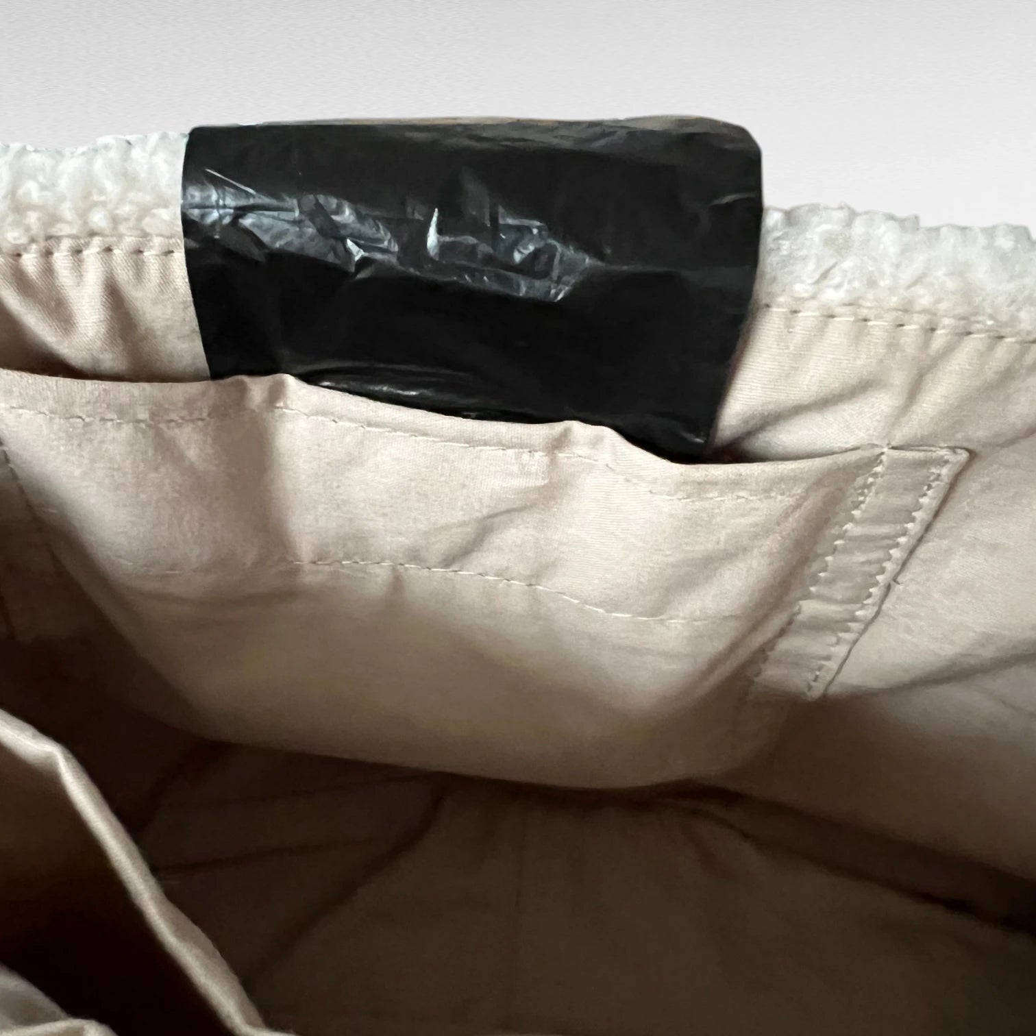 2 in 1 Tasche Miyu | Nordic Teddy | Beige