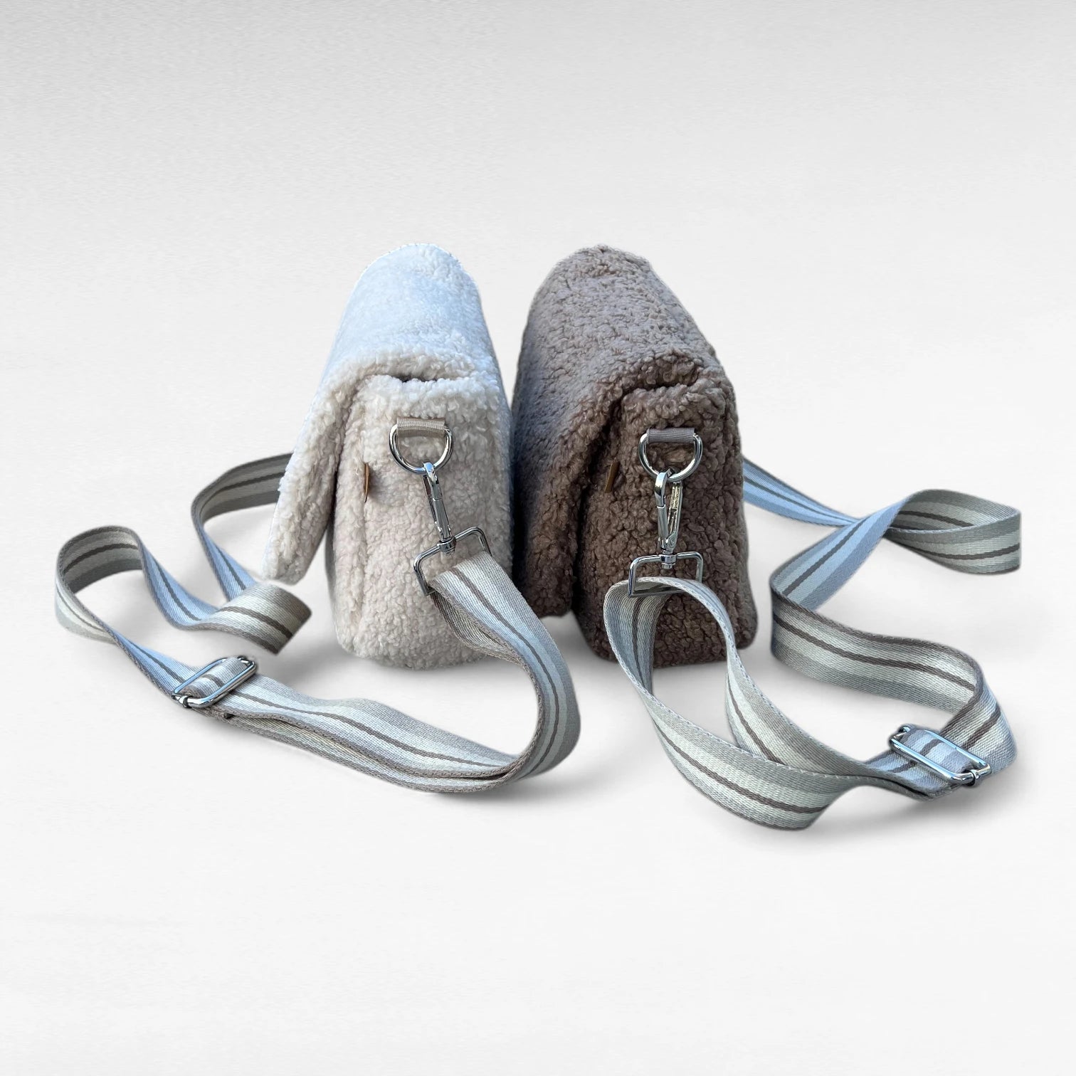 2 in 1 Tasche Miyu | Nordic Teddy | Beige