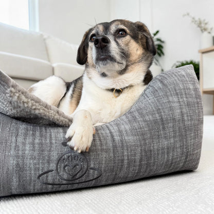 Hundebett Ema | Cozy Cotton Stickerei