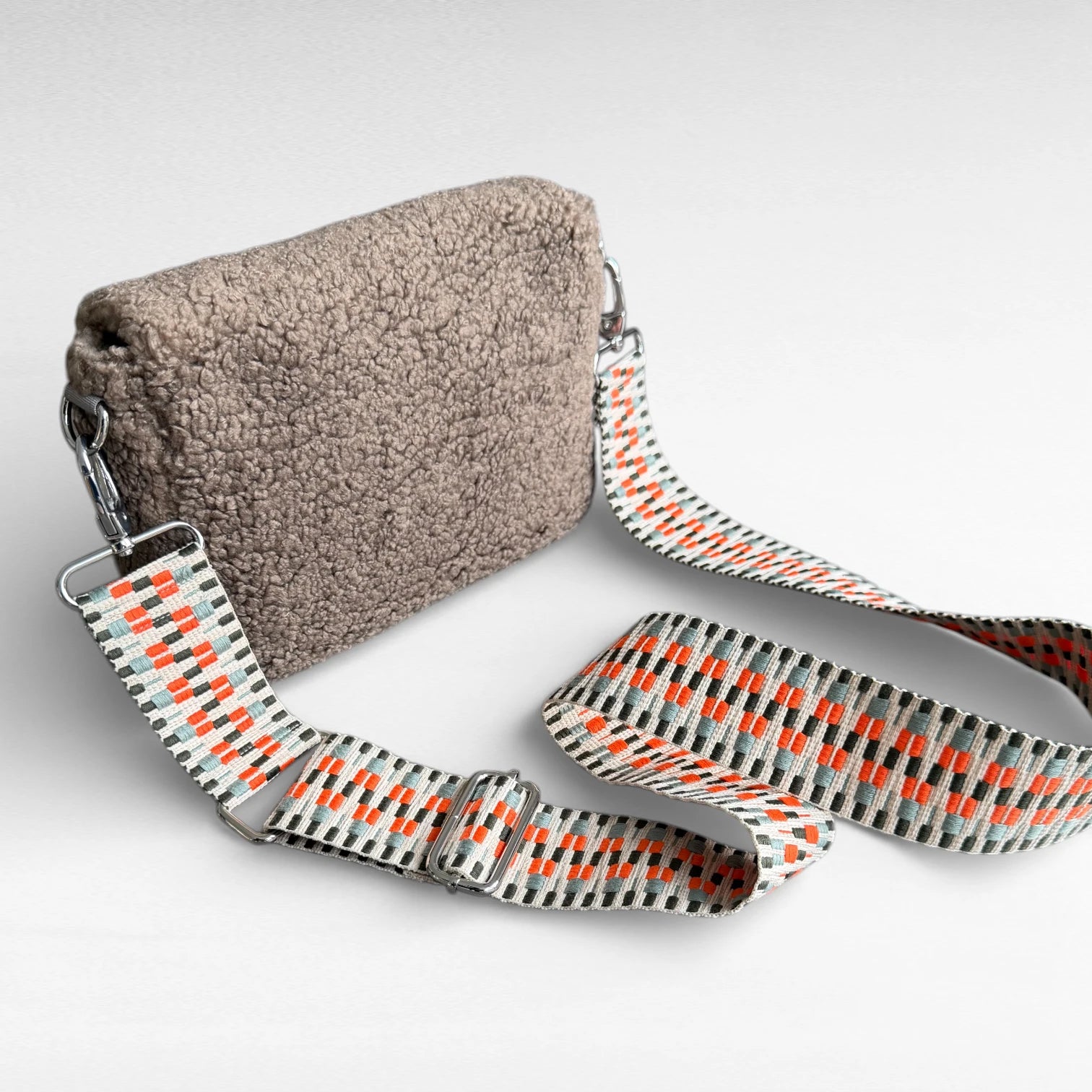 2 in 1 Tasche Miyu | Nordic Teddy | Braun
