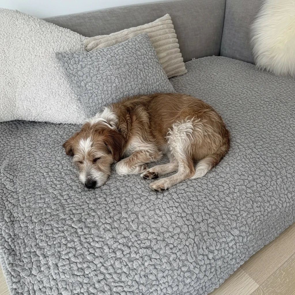 Sofaschutz Hundedecke Iro | Chenille Quilt | 135 x 100 cm