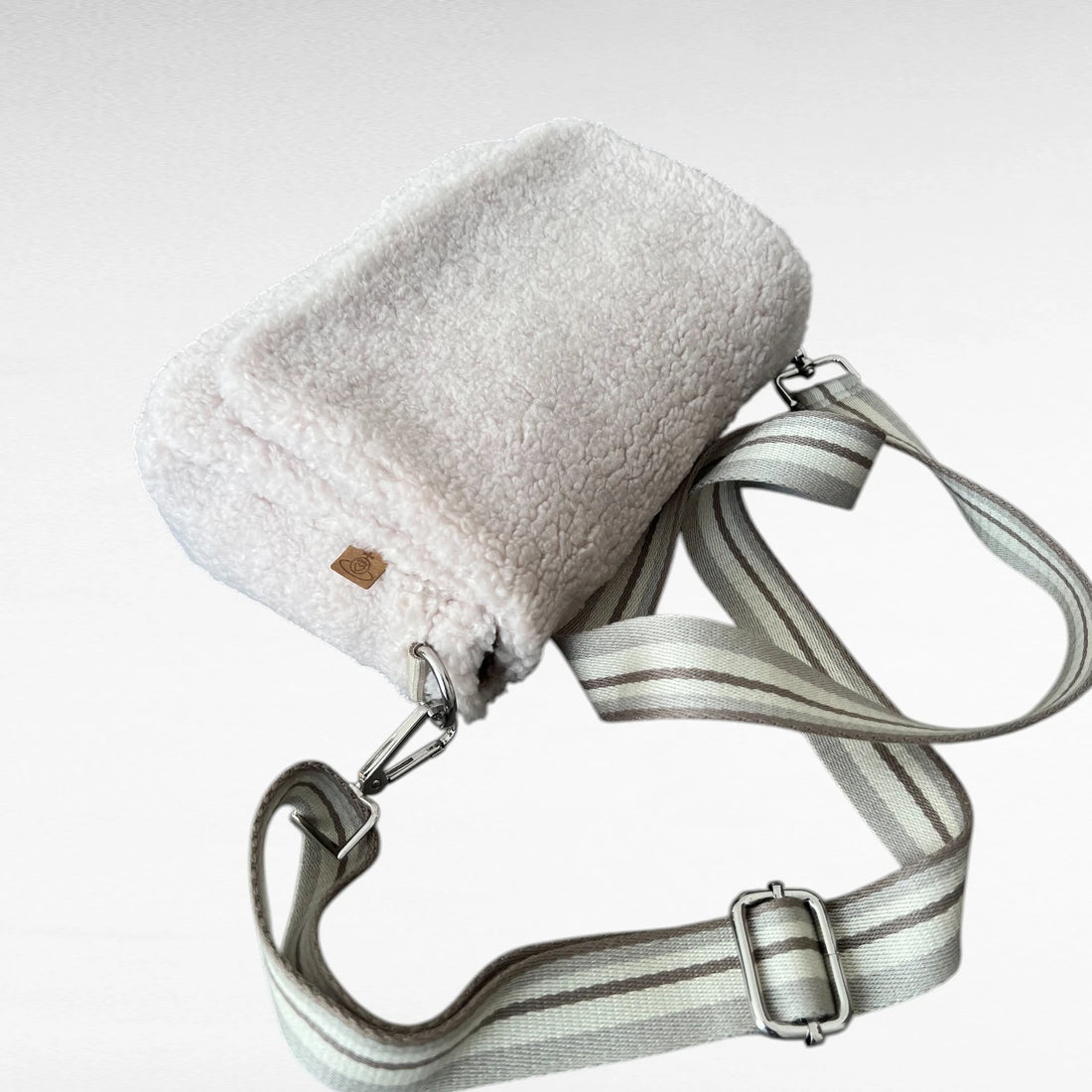 2 in 1 Tasche Miyu | Nordic Teddy | Beige