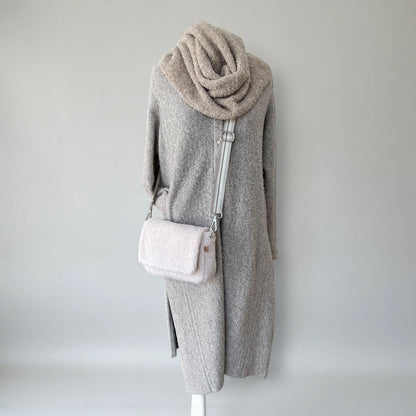 2 in 1 Tasche Miyu | Nordic Teddy | Beige