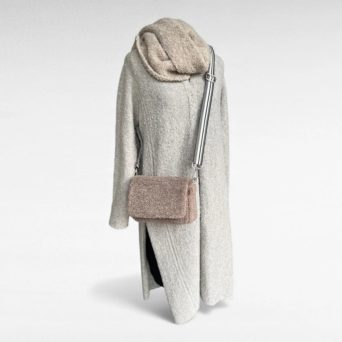 2 in 1 Tasche Miyu | Nordic Teddy | Braun