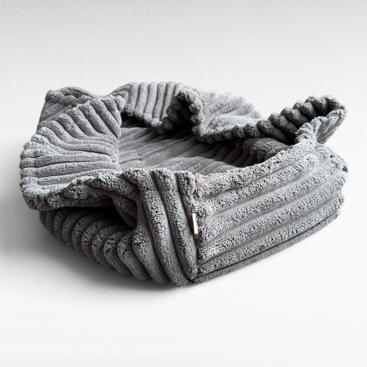 Hundeschlafsack Omo | Soft Maxi Cord | Grau