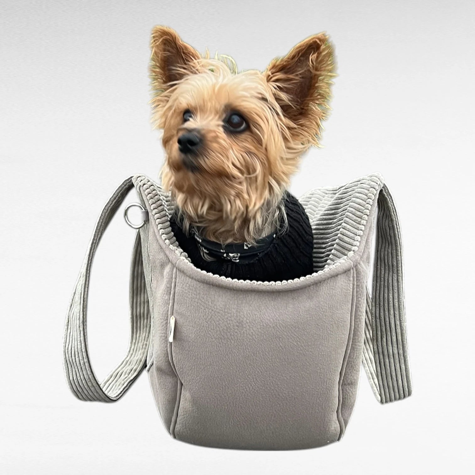 Hundetasche Mika | Hundetragetasche &amp; Körbchen bis 5 kg | Light Oliv